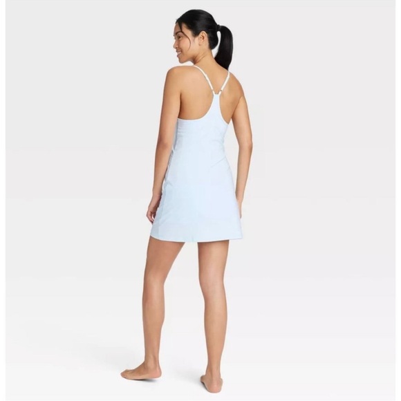All in Motion - Women's Flex Strappy Exercise Dress - Light Blue - XS - Picture 2 of 3